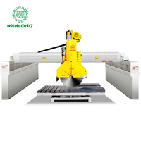 Wanlong QZQ-900/1200 Máquina de corte de la sierra de puente láser automático para la piedra de mármol de granito