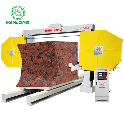 Máquina de sierra de alambre de diamante para la minería de granito de mármol y corte